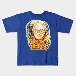 Vote BERNie , MAN !  Ink Brush Illustration Kids T-Shirt